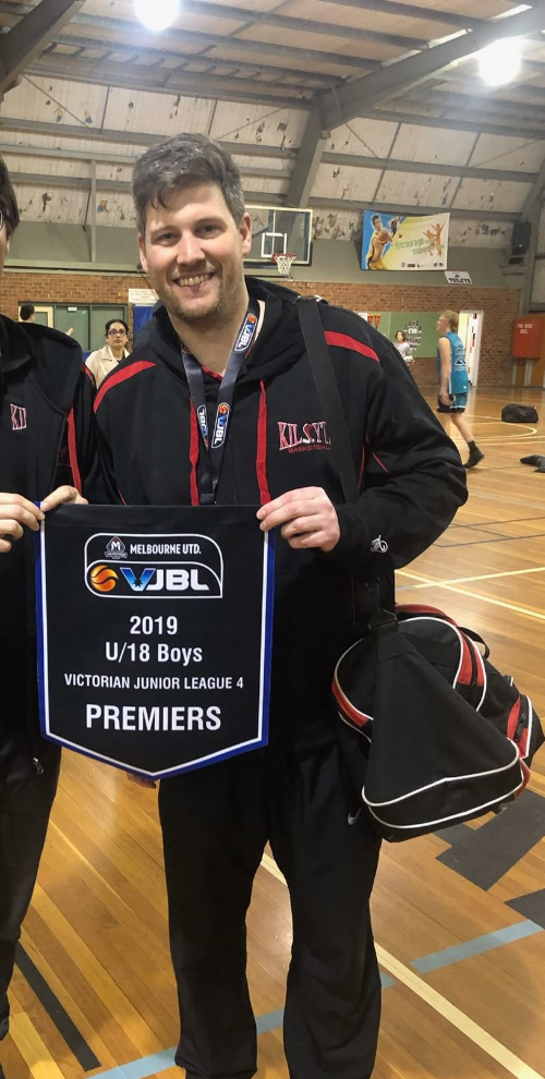 Josh Cheney, head coach of the Bendigo Braves