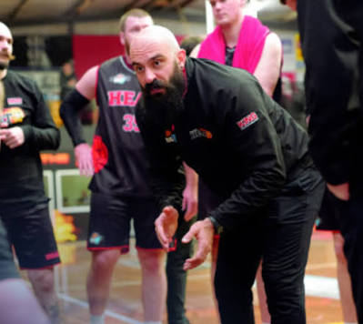 Sammy Gazzo, head coach at Bendigo Basketball